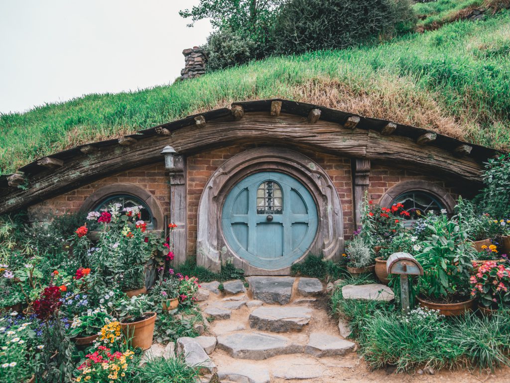 Sorry to dissapoint, but you can't go inside a hobbit hole