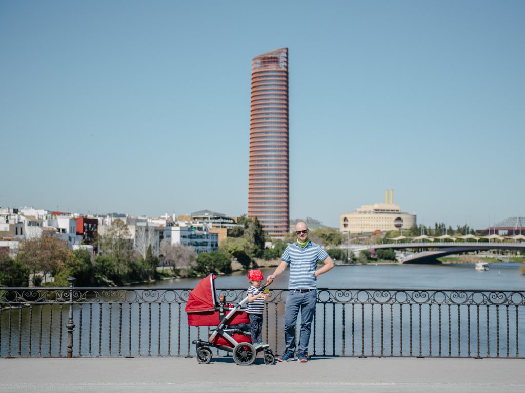 Area around Puente de Triana Seville